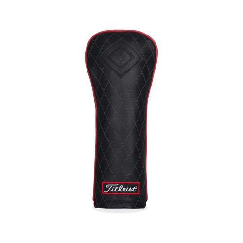 TITLEIST LEATHER FAIRWAY HEADCOVER JET BLACK
