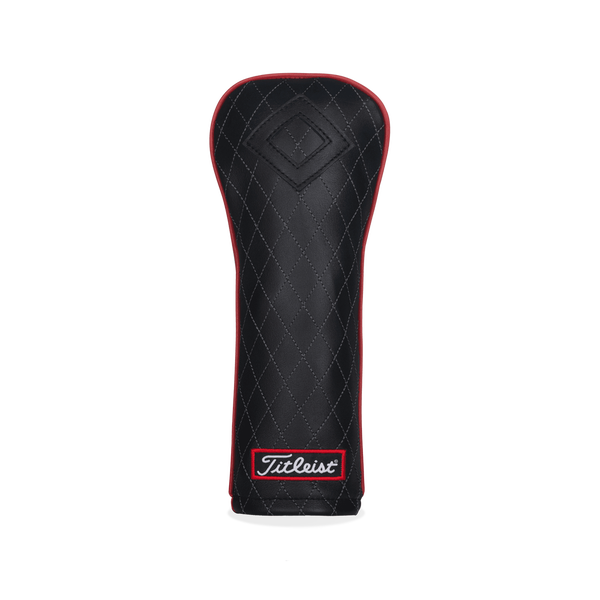 TITLEIST LEATHER FAIRWAY HEADCOVER JET BLACK