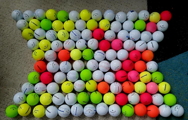 Callaway SuperSoft Yellow Balls 120 Pack (10 Dozen) (Used)