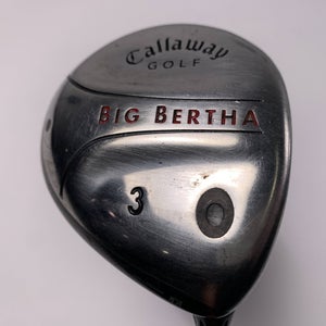 Callaway Big Bertha 2004 3 Fairway Wood 15* RCH 75w Senior Graphite Mens RH