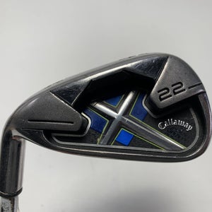 Callaway X-22 Single 6 Iron Uniflex Steel Mens LH
