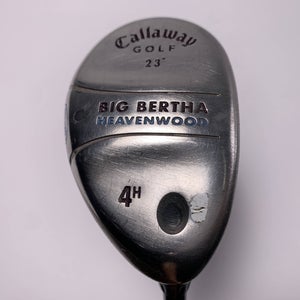 Callaway Big Bertha Heavenwood 4 Hybrid 23* Big Bertha Gems 55 55g Ladies RH