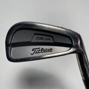 Titleist 735 CM Chrome Single 6 Iron True Temper Dynamic Gold S300 Stiff RH
