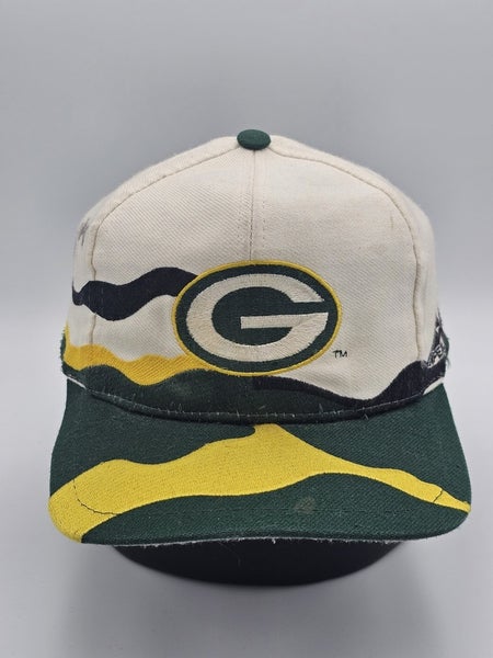 Vintage Green Bay Packers NFL Sports Apex One Swirl Wooo Blend Hat Cap Snapback