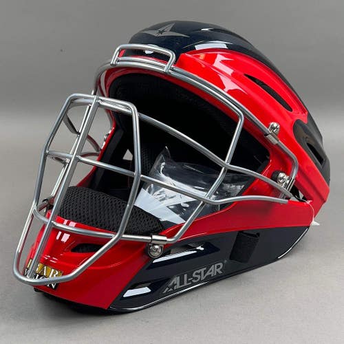 All-Star MVP2500-1 M/L Adjustable 7" to 7 1/2" Senior Catchers Helmet