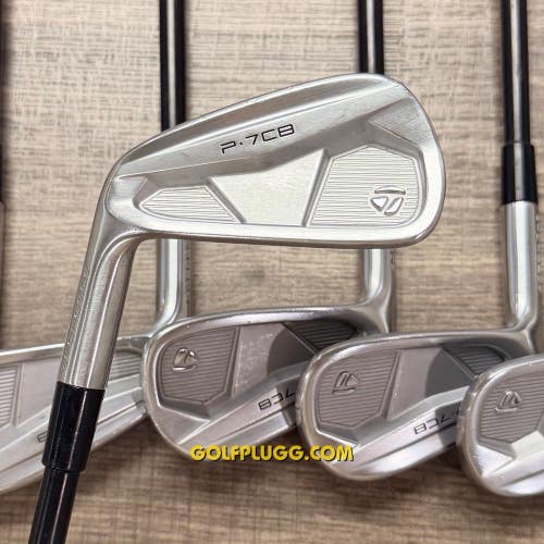 Left-Handed 2024 Taylormade P7CB Iron Set 5-PW / Dynamic Gold X Stiff (218)