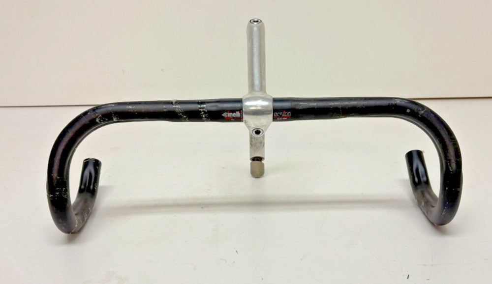 Vintage Cinelli Solida Sub 200 44cm Drop Bar & Nitto Technomic 120mm Quill Stem