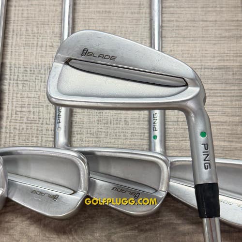 Ping iBlade Iron Set 4-PW / Dynamic Gold Tour Issue, Extra Stiff Flex (192)