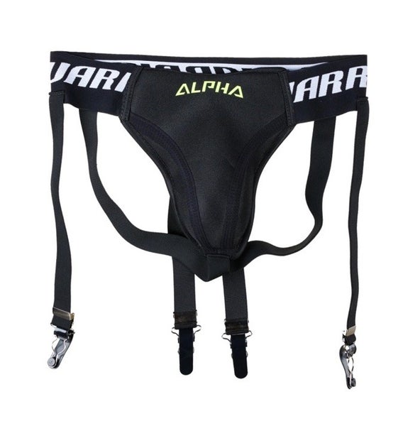 Warrior Pro Alpha Ice Hockey 3-in-1 Combo Sr. Adult Cup Jock & Garter Large XL