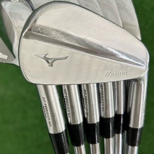 Mizuno MP18 MB Forged Iron Set 4-P / True Temper AMT White Regular