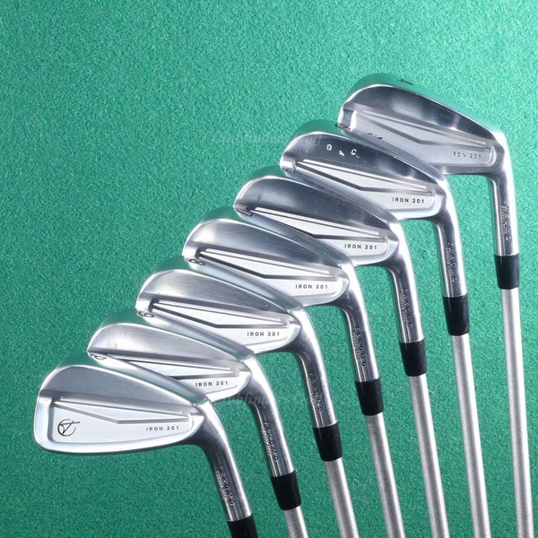 Takomo Golf Iron 201 4-PW Iron Set KBS Tour C-Taper 120 Steel Stiff *READ*