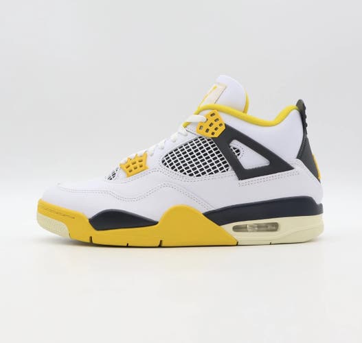 Nike Air Jordan 4 Retro ‘White Thunder’ Sneakers AQ9129-101 Women’s Size 10.5/ Men’s 9/ UK 8