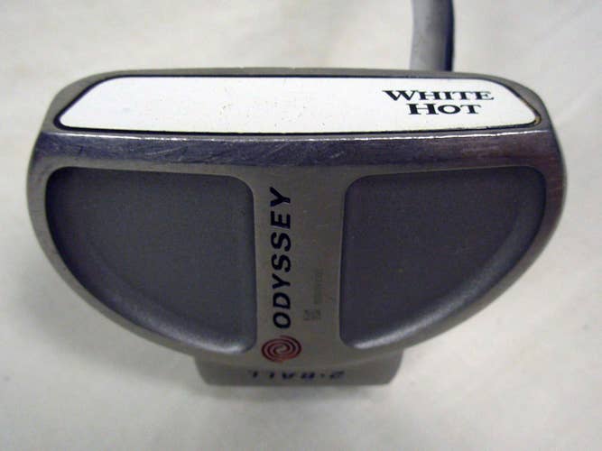 Odyssey White Hot 2-Ball Putter 34" (Heel-Shafted) Mallet Golf Club