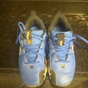 Blue Kid's 13K (Little Kids) Youth Nike Force Trout 9 Keystone High Top Molded Cleats (Used)