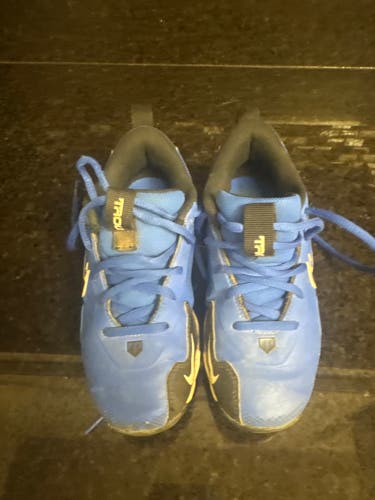 Blue Kid's 13K (Little Kids) Youth Nike Force Trout 9 Keystone High Top Molded Cleats (Used)