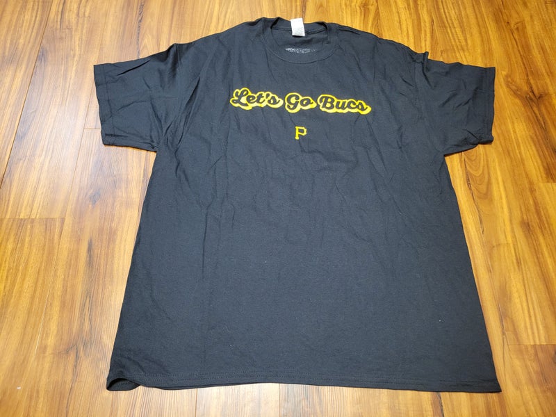 Pittsburgh Pirates MLB Let's Go Bucs Short Sleeve Shirt, Tag Size XL
