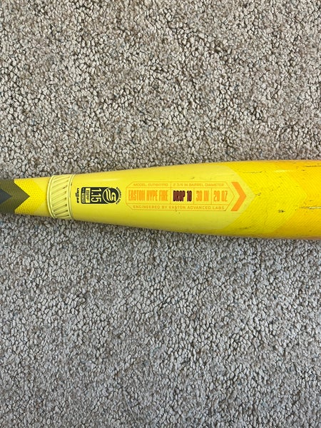 Easton Hype Fire Composite USSSA Certified Bat (-10) 20 oz 30" (Used)