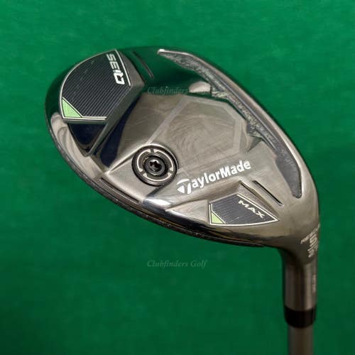 TaylorMade Qi35 Rescue 27 5 Hybrid Fujikura Air Speeder 50-A Seniors w/ HC