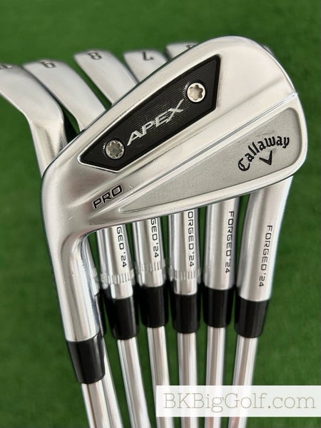 LH Callaway Apex Pro / CB / MB 24 Forged Combo Iron Set