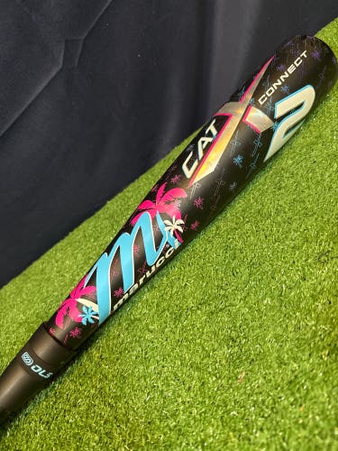 2025 Marucci CATX2 Connect Hybrid “Miami Vice” Edition USSSA Certified (-10) 28"/18oz Bat (Used)