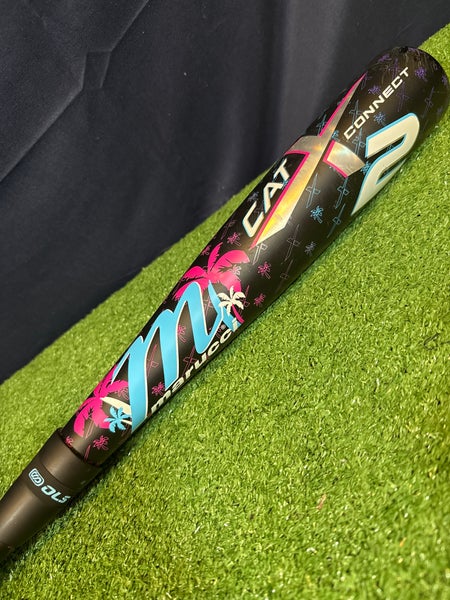 2025 Marucci CATX2 Connect Hybrid “Miami Vice” Edition USSSA Certified (-10) 28"/18oz Bat (Used)