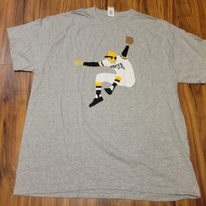 Pittsburgh Pirates MLB Steve Blass 1971 World Series Short Sleeve Shirt, Tag Size XL