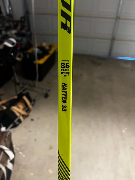Senior Warrior Alpha LX2 Right Handed Hockey Stick W03 Pro Stock (Used)