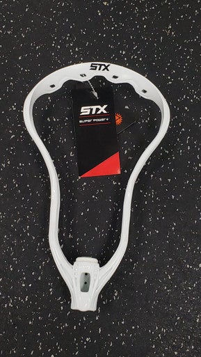 Used STX SUPER POWER PLUS Mens Lacrosse Head White 11849-S000032228