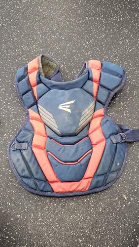 Used Easton CHEST PROTECTOR Catchers Chest Protector Royal Blue And Red Intermed 11849-S000032273