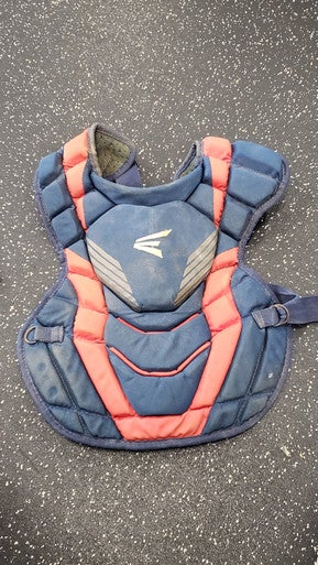 Used Easton CHEST PROTECTOR Catchers Chest Protector Royal Blue And Red Intermed 11849-S000032273