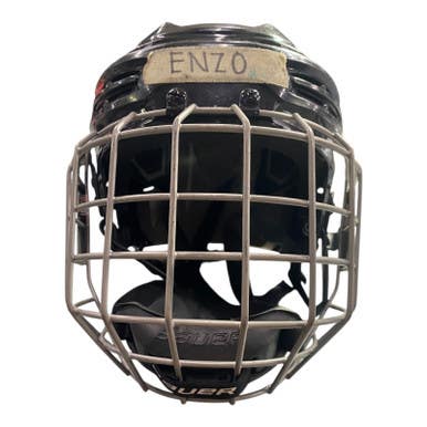 Used Bauer IMS 5.0 Helmet Cage Combo Black SM 11375-S000366738