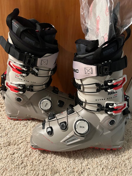 Mondo 28 & 28.5 Men's Atomic Alpine Touring Hawx Ultra XTD 130 Ski Boots Stiff Flex (New)