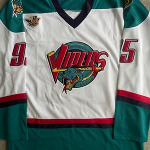 Detroit Vipers Petr Sikora Jersey IHL Large 1995
