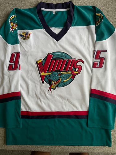 Detroit Vipers Petr Sikora Jersey IHL Large 1995