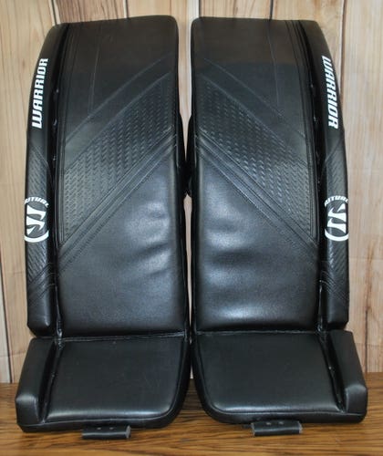 34" + 1.5" Warrior Ritual G6 E+ Goalie Leg Pads (Used) Black