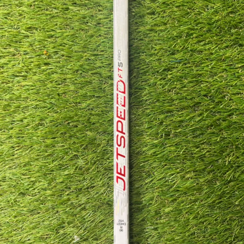 Single-CCM Jetspeed FT5 Pro Hockey Sticks-White-RH 90 Flex P28 (New)