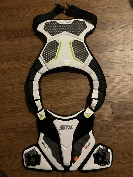 Used STX CELL VI Lacrosse Shoulder Pads Liner Size Large