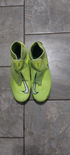 Yellow Unisex Size M 4.5 (W 5.5) Nike Phantom VSN Molded Cleats Cleats (Used)