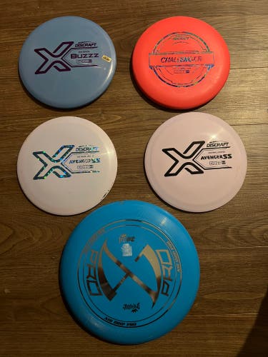 Disc Golf Kit Discraft and Imperial Used