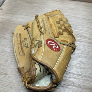 Rawlings RBG36 Ken Griffey Jr. LHT Baseball Glove 12.5 Fastback Basket-web
