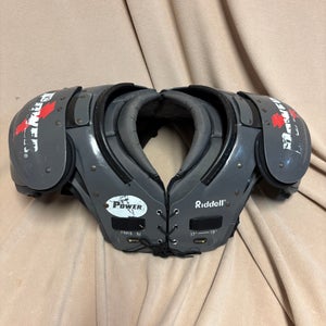 Medium Adult Riddell Power Shoulder Pads (Used)