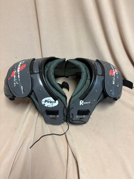 Medium Adult Riddell Power Shoulder Pads (Used)