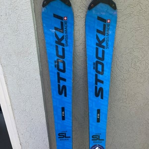 Stockli Laser SL FIS 160 cm Racing Skis (Used)