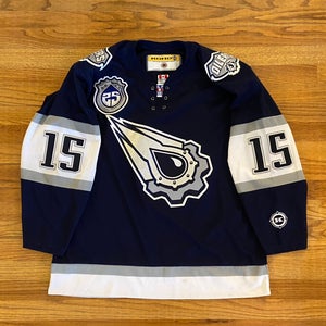 Edmonton Oilers Brad Isbister 25th anniversary Alternate Oil Drop Hockey Jersey