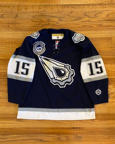Edmonton Oilers Brad Isbister 25th anniversary Alternate Oil Drop Hockey Jersey