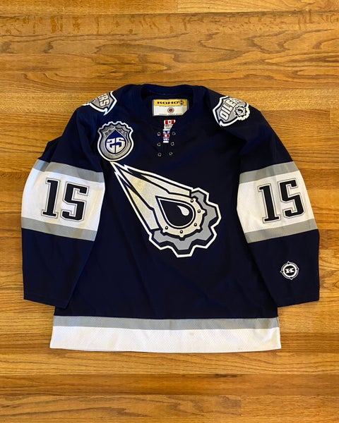 Edmonton Oilers Brad Isbister 25th anniversary Alternate Oil Drop Hockey Jersey
