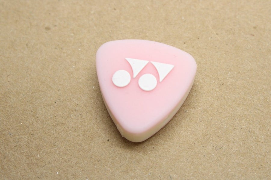 *RARE* ONE (1) YONEX "VIBRATION STOPPER" TENNIS VIBRATION DAMPENER (LIGHT PINK)