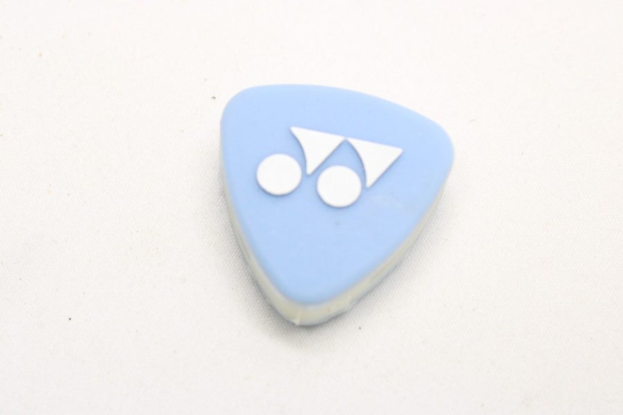 *RARE* ONE (1) YONEX "VIBRATION STOPPER" TENNIS VIBRATION DAMPENER (LIGHT BLUE)