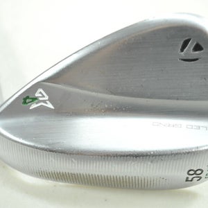 TaylorMade Milled Grind 4 Satin 58*-11 Wedge Right DG 115g Wedge Steel # 191749