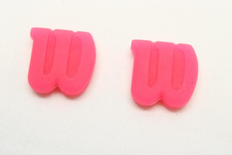 *NOS* LOT OF 2 WILSON "PRO FEEL" RETRO STYLE TENNIS RACQUET VIBRATION DAMPENERS